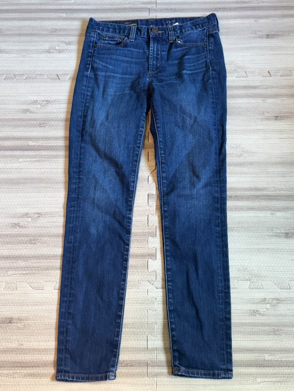 J.Crew Women's Mid Rise Toothpick Skinny Jeans